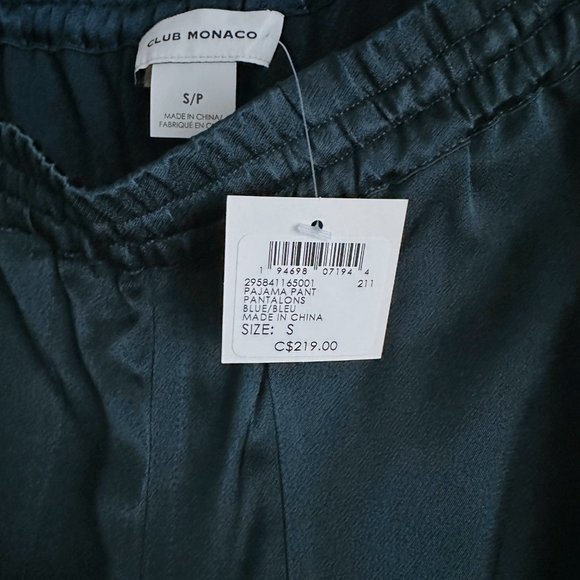 Club Monaco Pajama Pants - Size S - Picture 7 of 8